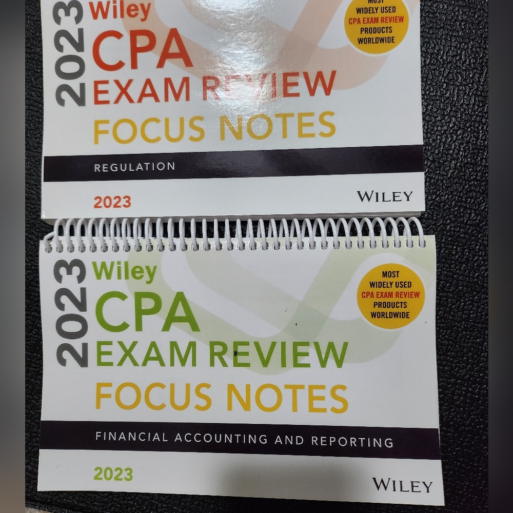 Wiley CPA Exam Review Focus Notes 2023
